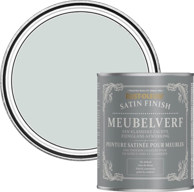 Rust-Oleum Lichtgrijs Meubelverf Zijdeglans - Duifgrijs 750ml
