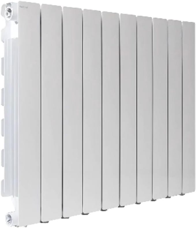 Aluminium Radiator voor Centrale Verwarming, 10 Elementen, Hoog Rendement