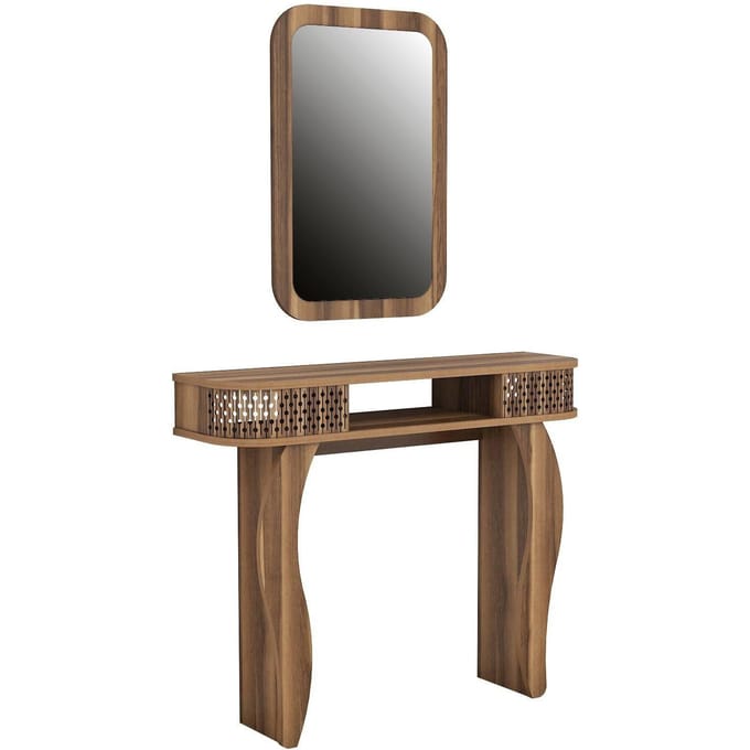 Kaptafel met spiegel Damla | Hannah Home