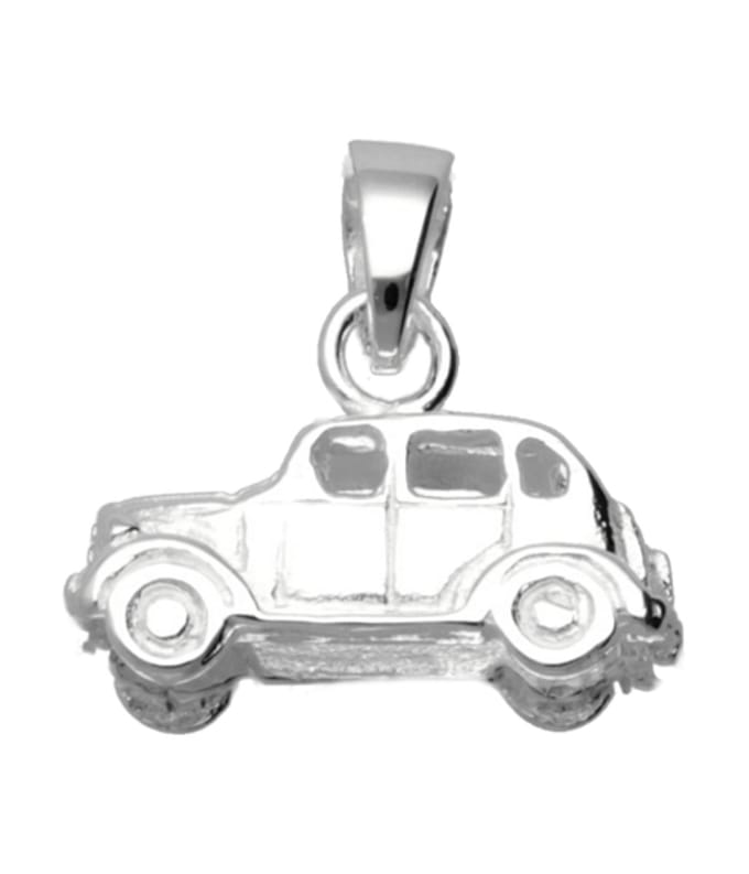 Zilveren Antieke Auto kettinghanger