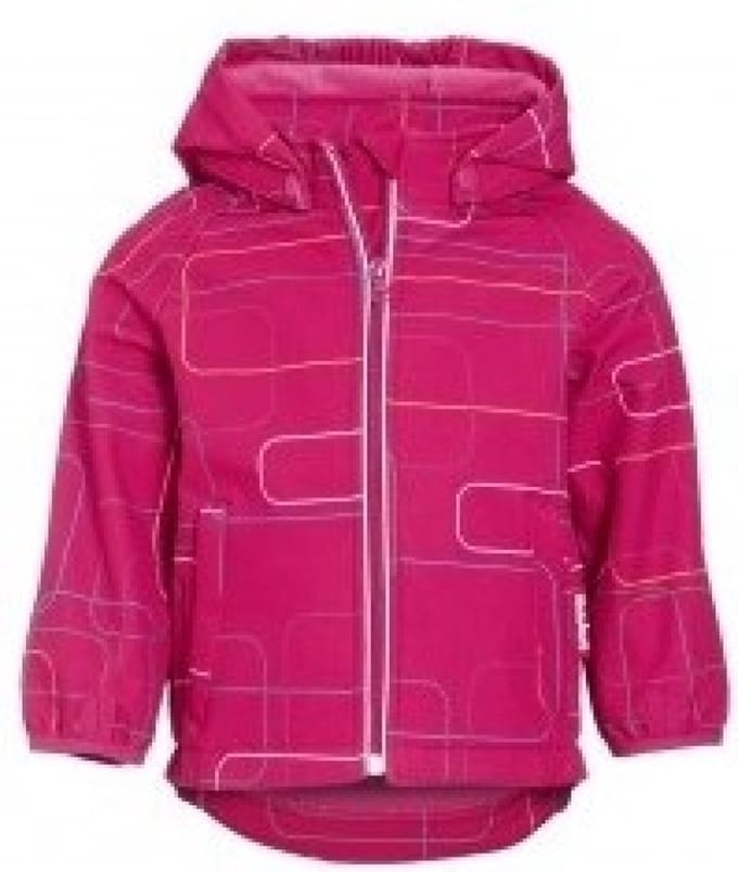 Roze softshell outdoorjas van Playshoes 92