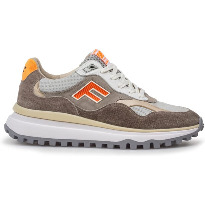 Floris Van Bommel Sfm-10238 De Gripper Sneakers - Nubuck - Heren - Grijs - Maat 44