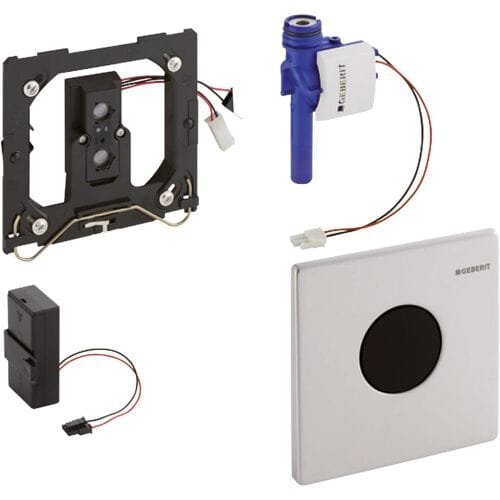 Geberit Mambo urinal control infrared, battery, stainless steel actuator
