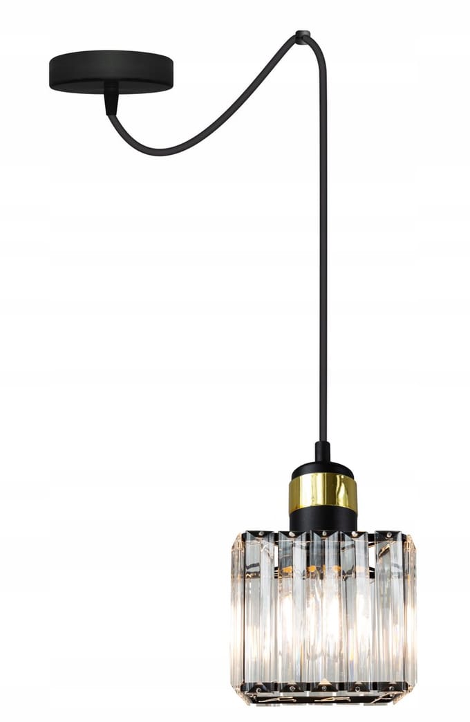 Hanglamp Amper 7-205 Kristal Chroom E27