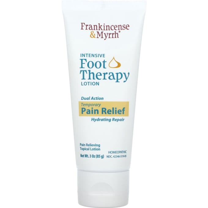 Encens et myrrhe, lotion thérapeutique intense pour les pieds, 3 oz (85 g) beige