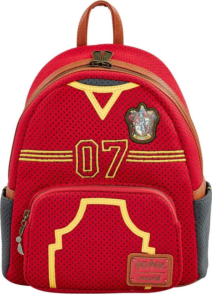 Harry Potter - Loungefly Mini Backpack (Rugzak) Quidditch Uniform Exclusive