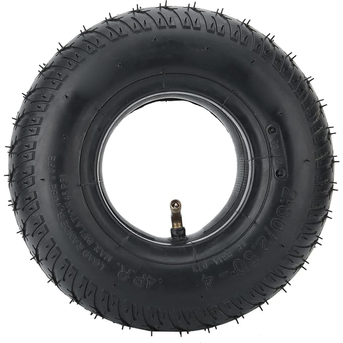 2.802.50-4 Chambre à air pour roue de scooter électrique black