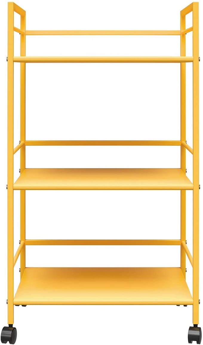 Notio Living Cache-Rolwagen - Geel Metaal