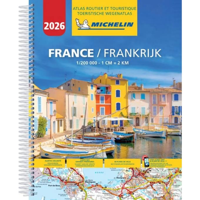 Michelin wegenatlas 20597 Frankrijk 2026