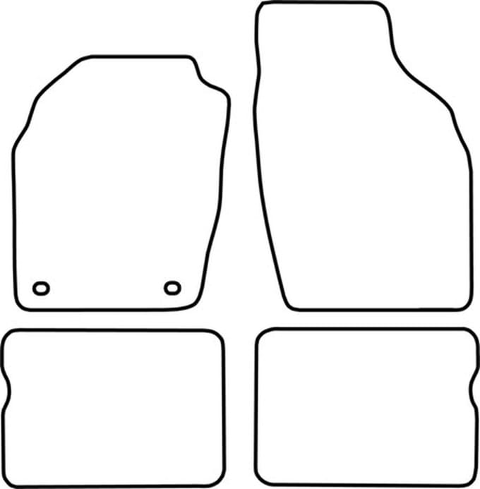 Automatten | Mattenset Opel Agila - A modellen - 2000 - 2002
