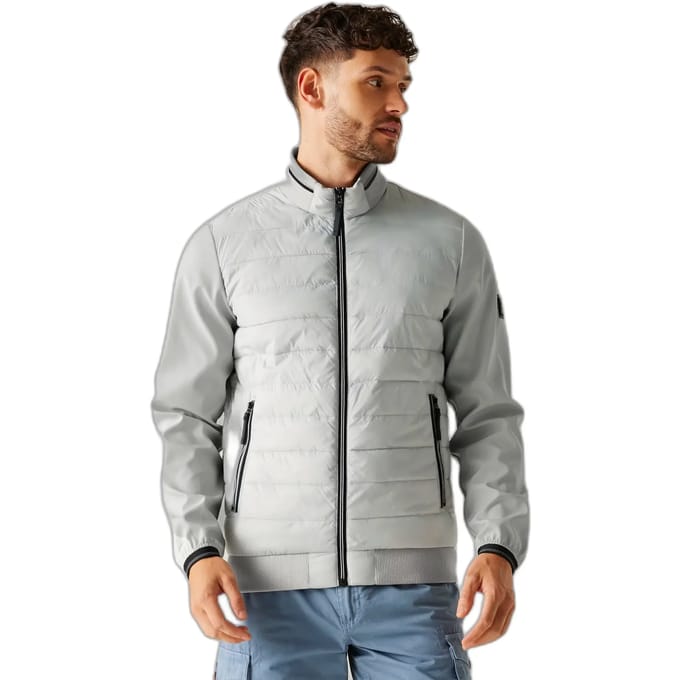 Regatta Brennon Hybrid Jas Grijs M Man