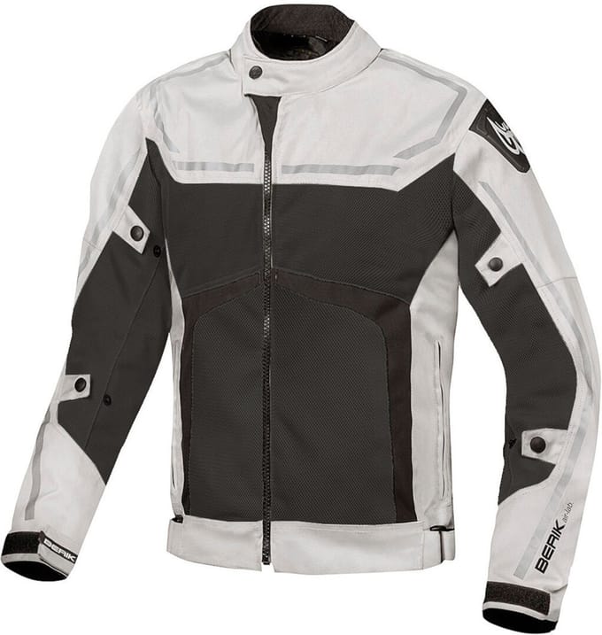Berik Sonic Air Sand Zwart Textiele Motorjas - Jas