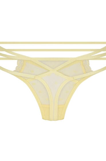 Hunkemöller String Melda Geel