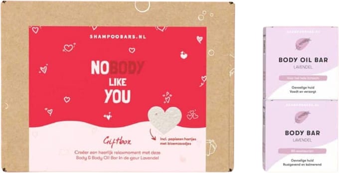 Giftbox noBODY like you (shampoo & Bodybar)
