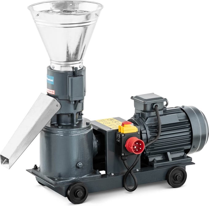 Wiesenfield Pelletpers - max. 100 kg/h - Ø 120 mm - 2 valser 10280043