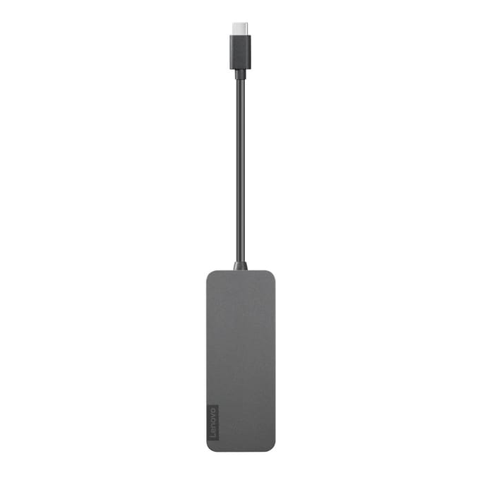 Lenovo 4X90X21427 laptop dock & poortreplicator USB 3.2 Gen 2 (3.1 Gen 2) Type-C Grijs