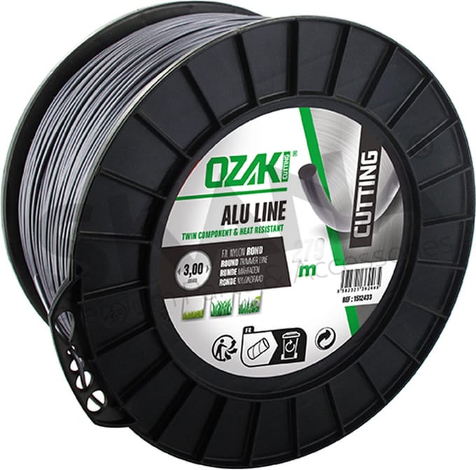 Rol ALU LINE nylondraad OZAKI - Lengte: 169 m, Ø: 3,00mm