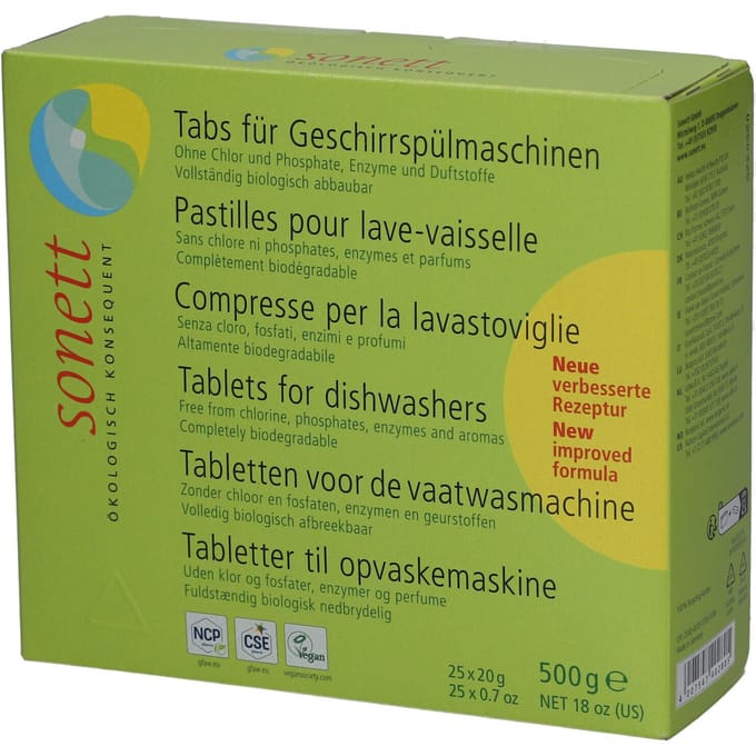 Sonett Vaatwastabletten - 25 stuks