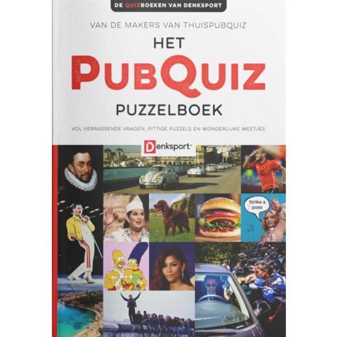Denksport Puzzelboek - Denksport - Het PubQuiz Puzzelboek