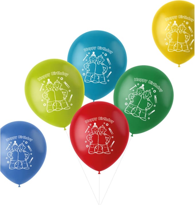 Folat - Buurman en Buurman - Ballonnen (6 stuks)
