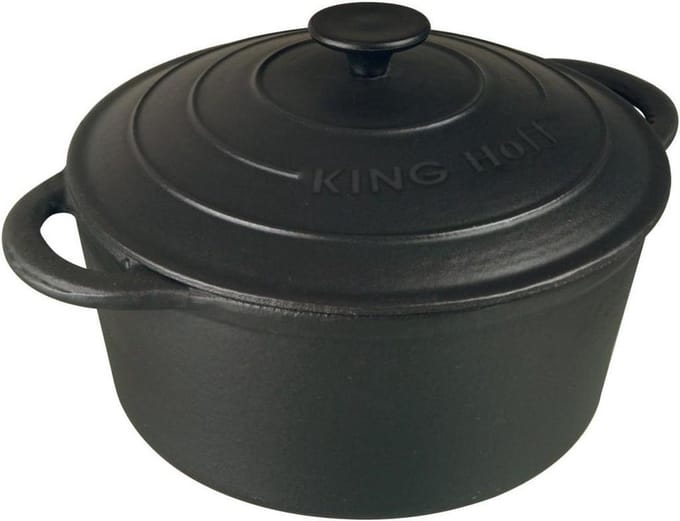 Kinghoff 2254 kookpan - Ø 24 cm - gietijzer - alle warmtebronnen