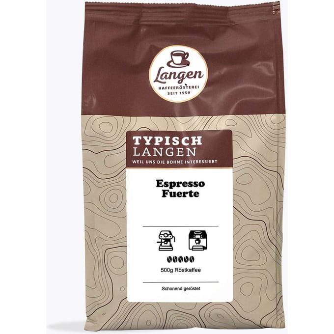 Langen Kaffee Langen Espresso Fuerte 500g