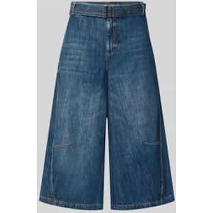 regular fit culotte van katoenmix met viscose, model 'EPOCHE'