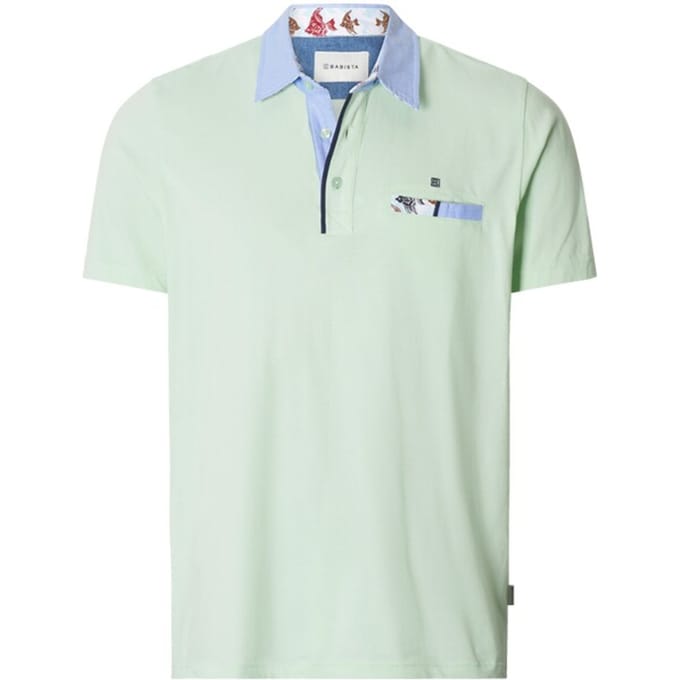 Babista herren Poloshirt - 60/62 - mint - Plus Size
