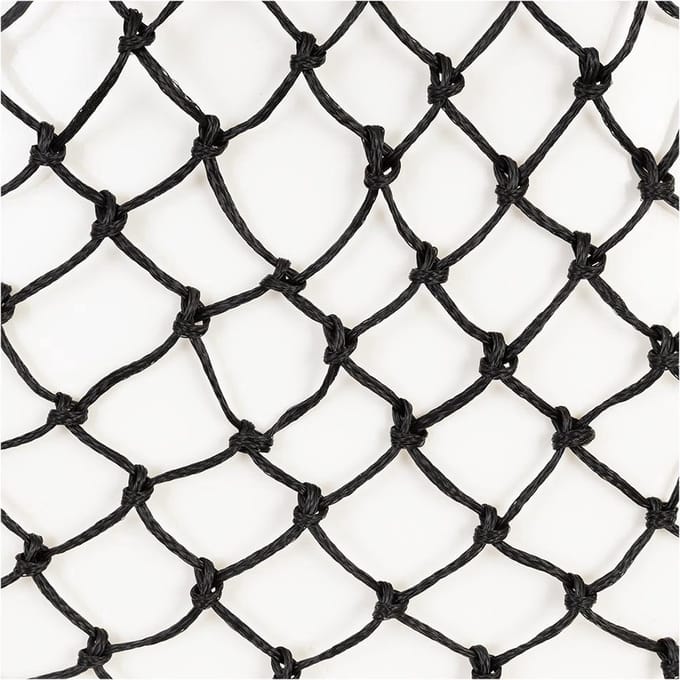 Premiere Hooinet Shetland Mazen 3,5x3,5 cm Zwart