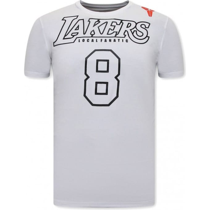 Heren Lakers T-shirt - Bryant - Wit
