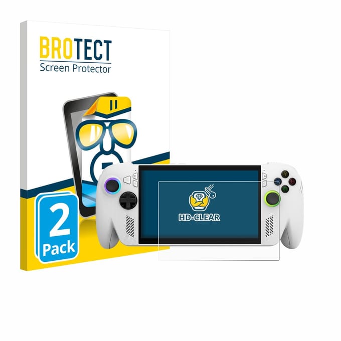 BROTECT - Screenprotector voor ASUS ROG Xbox Ally - Folie Beschermfolie transparant 2 Stuks