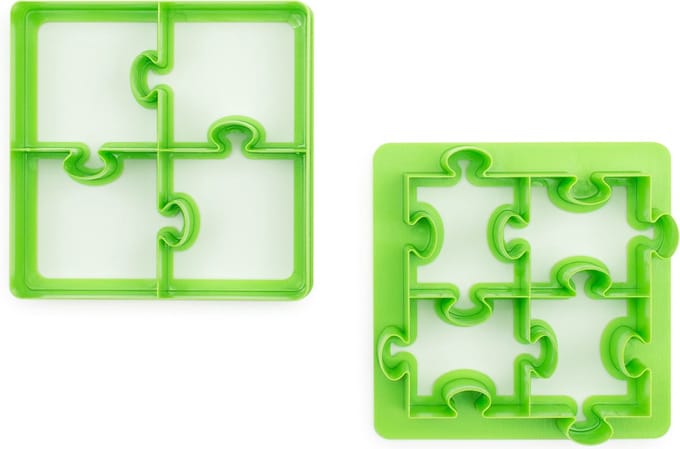 Lunch Punch Sandwich Cutters - brood uitsteekvormpjes - Puzzel