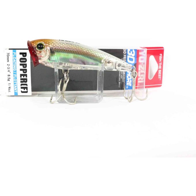 Yo Zuri Duel 3D Inshore Popper 70 drijvend kunstaas R1210-RGLM (8383)