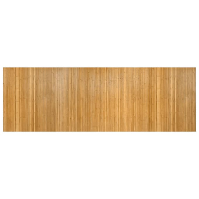 vidaXL - Vloerkleed - rechthoekig - 100x300 - cm - bamboe - naturel