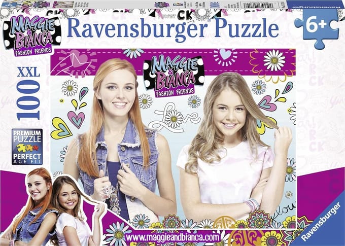 Ravensburger puzzel Maggie & Bianca - Legpuzzel - 100 stukjes