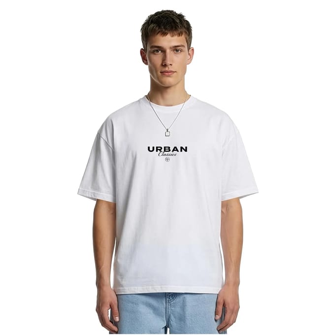 Urban Classics - Mastering Basics Loose Heren Tshirt - XS - Wit