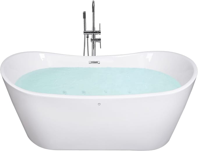 ANTIGUA - Whirlpool - Wit - 80 x 168 cm - Acryl