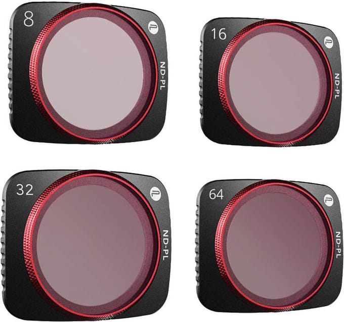 PGYTECH Filter ND/PL-8-16-32-64 (Professioneel) geschikt voor DJI MAVIC AIR 2S