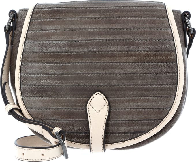 FREDsBRUDER Leren Schoudertas Cruise Collection Night Stroll Bag Summer Stone Bruine