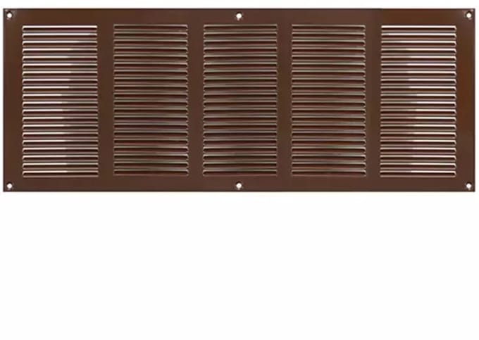 Europlast Metalen rooster 500x200mm bruin - MR5020B