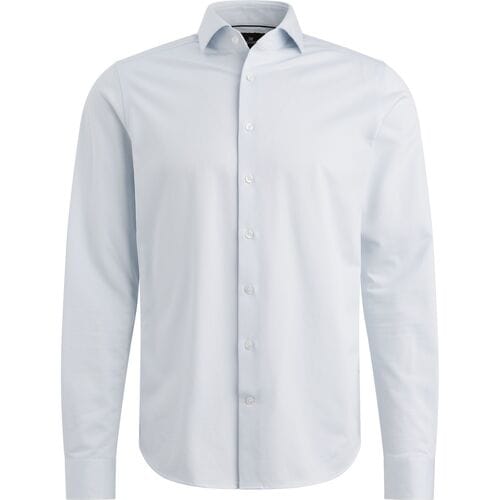 Overhemd Lange Mouw Vanguard Overhemd Elevated Knit Lichtblauw