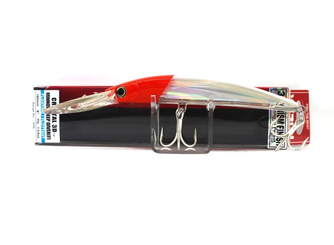 Leurre flottant Yo Zuri 3D Crystal Minnow DD 150 mm F1154-C5 (6621) white