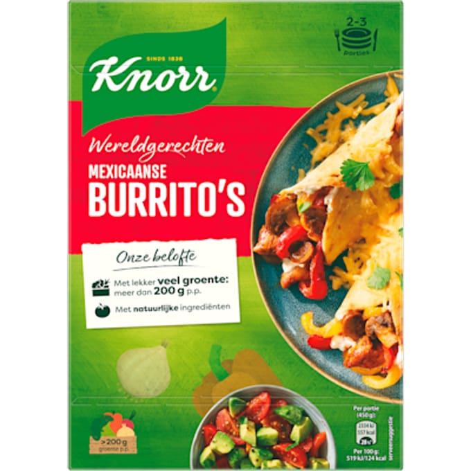 Wereldgerecht Burritos