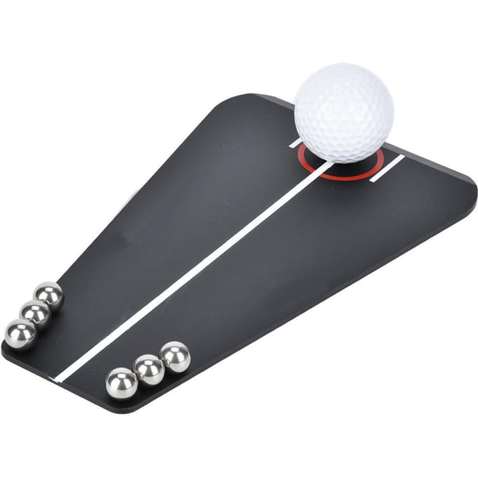 ABS Golf Putting Tutor Putt Trainer Hulp Spiegel Oefening Training Uitlijningshulpmiddelen Accessoires gray