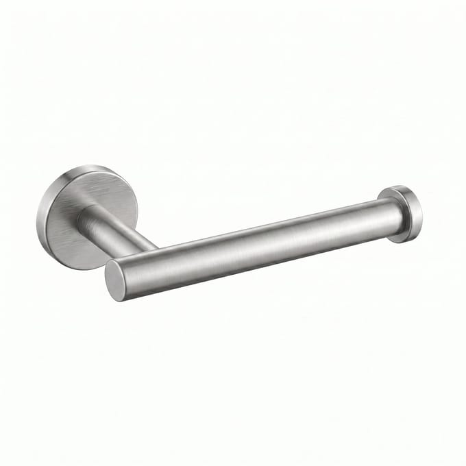 EAVY - Toiletrolhouder Zilver / RVS - Boren - Schroef