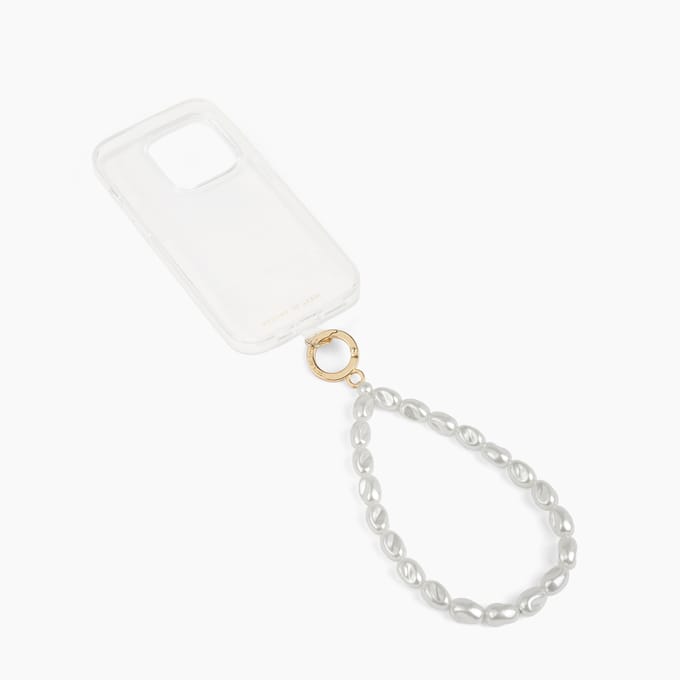 iDeal Of Sweden - Phone Wristlet Strap Pearl - Telefoon armband - Universeel