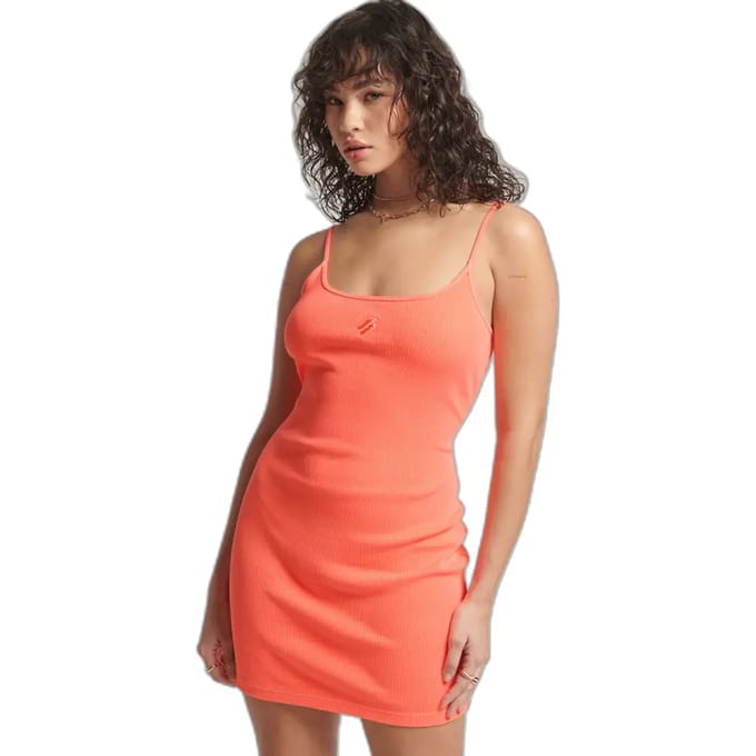 Superdry Dames Essential jurk met bandjes