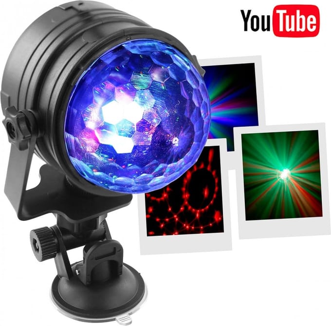 BoomTone DJ Twist ball led effect