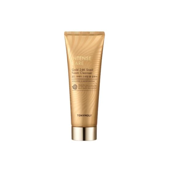 Tonymoly Intense Care Gold 24K Slakkenschuimreiniger 150 ml beige
