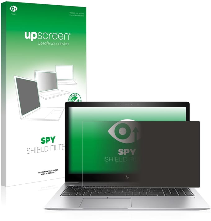 upscreen - privacyscherm voor HP EliteBook 850 G5 Non-Touch - privacy filter screenfilter Blauwlichtfilter